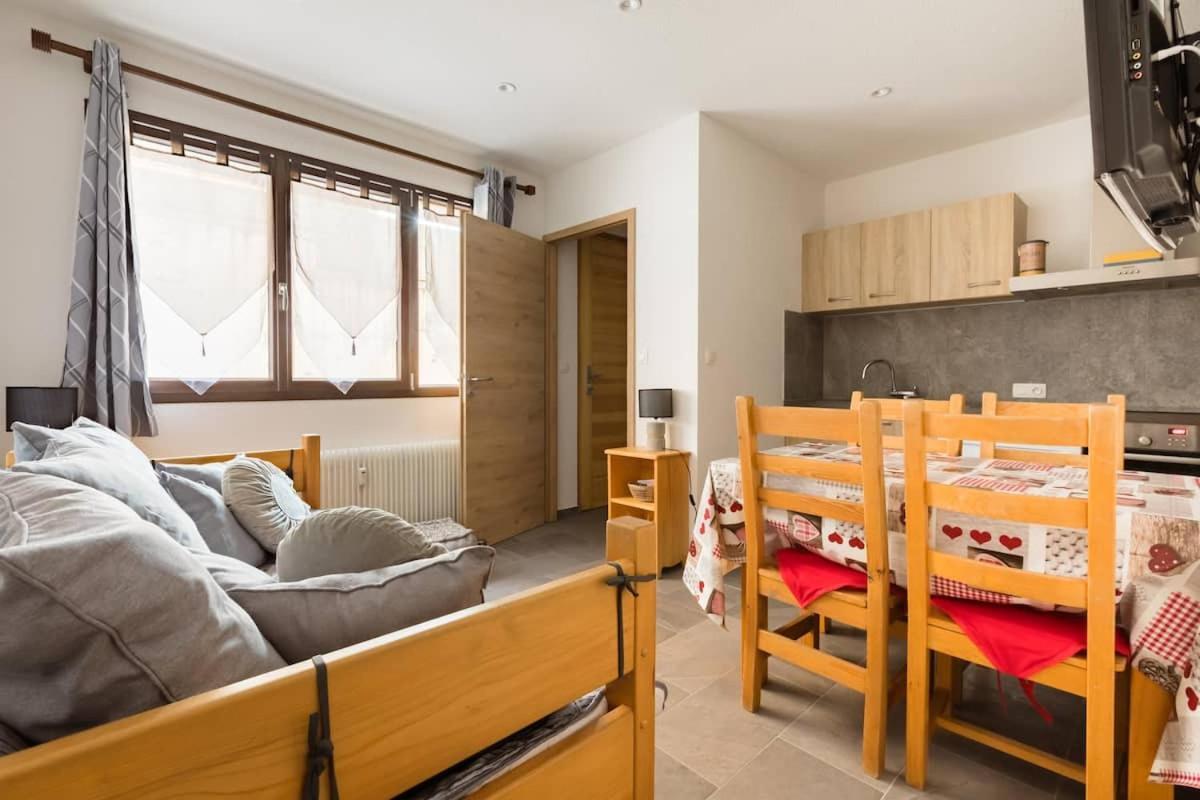 La Loge - En Plein Coeur Du Village Saint-Gervais-les-Bains Luaran gambar